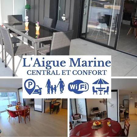 L'aigue Marine By Tah - Emplacement & Parking Апартаменты
